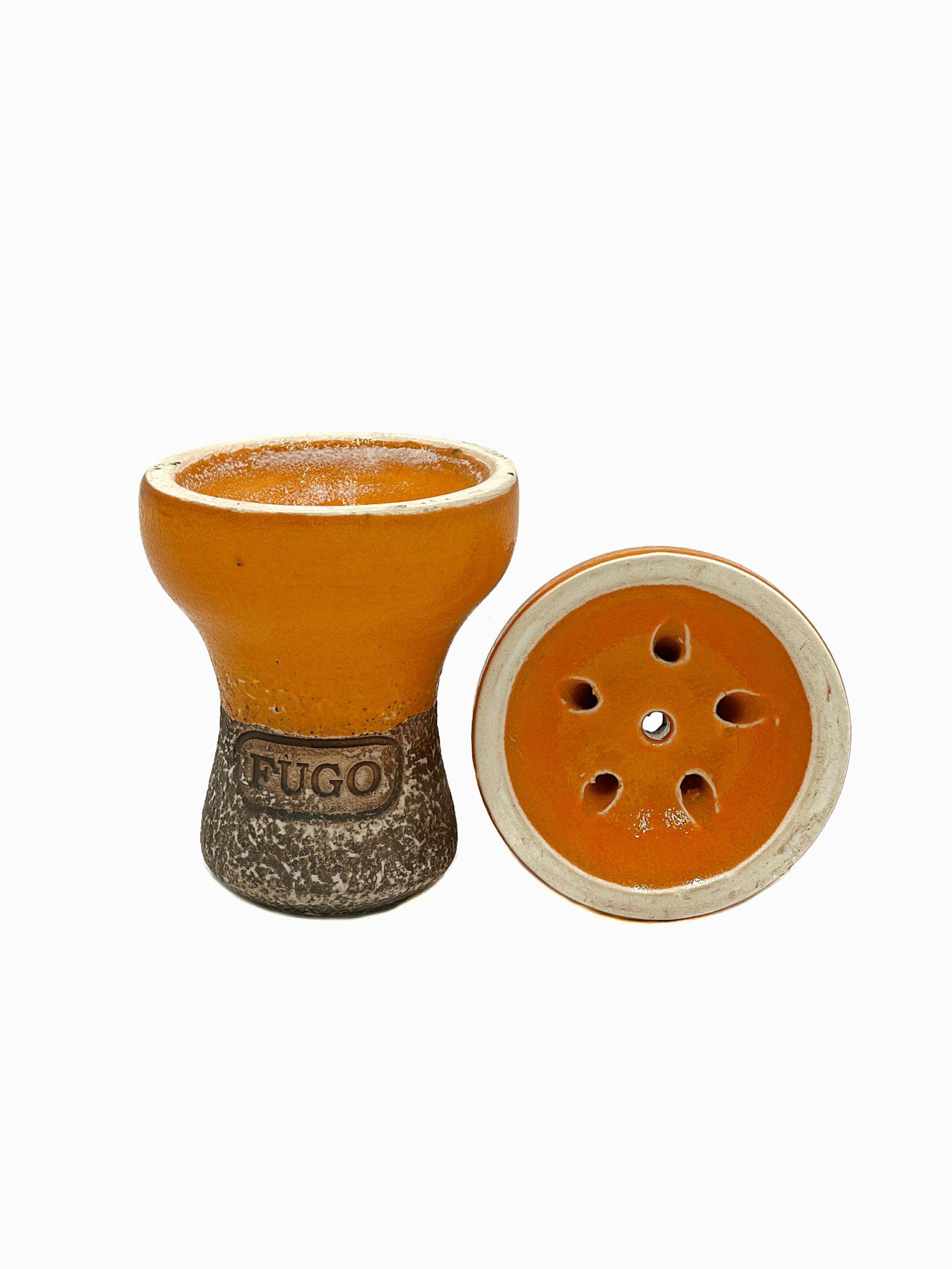 Чаша глиняная FUGO Turka Glaze YELLOW