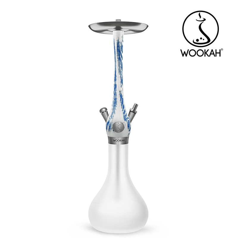 Shisha Wookah ARCTIC BLUE,vase Smooth