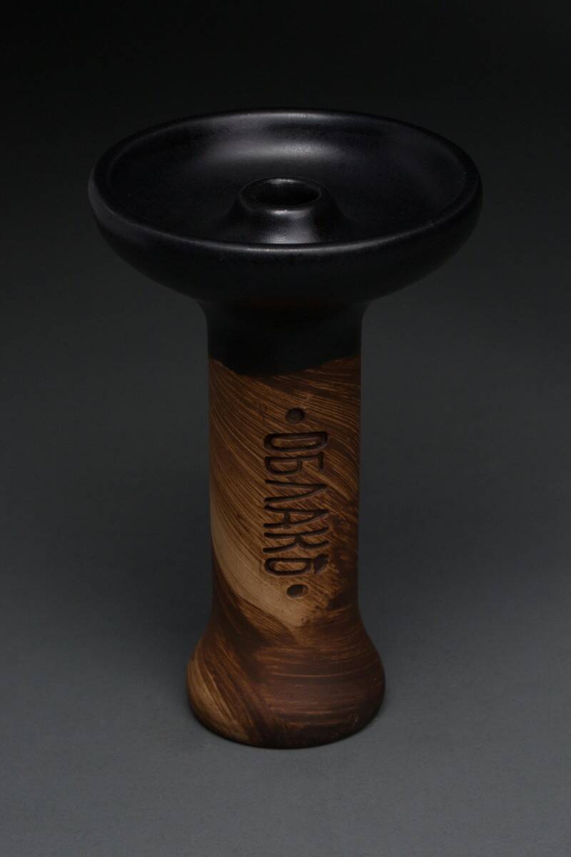 Hookah bowl Oblako Phunnel M Glaze-Black Matte