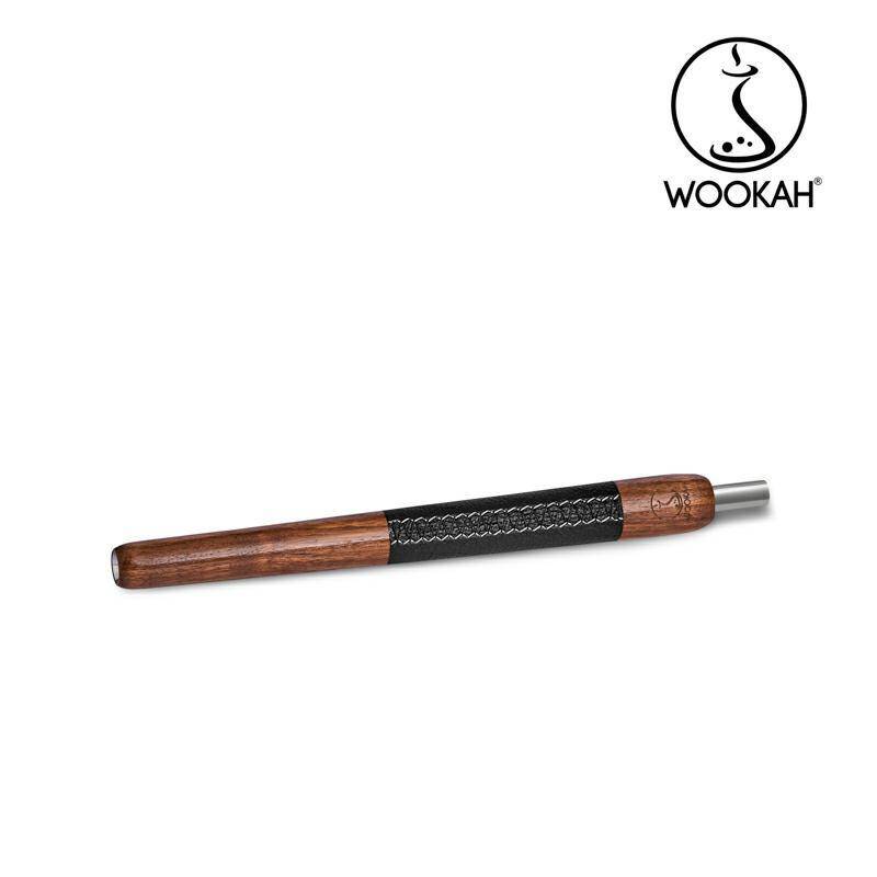 Ustnik Wookah WALNUT black leather