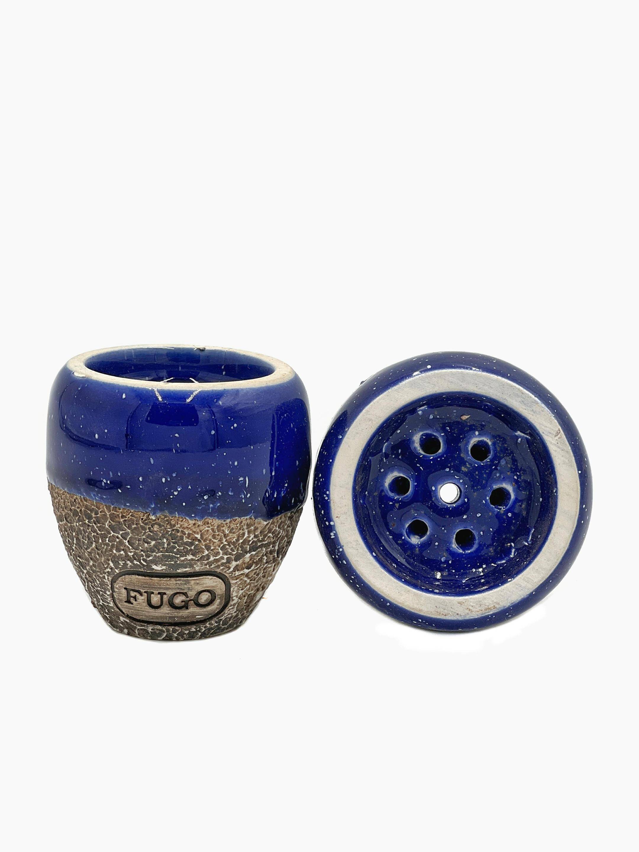 Clay bowl FUGO Amfora Glaze SPACE BLUE
