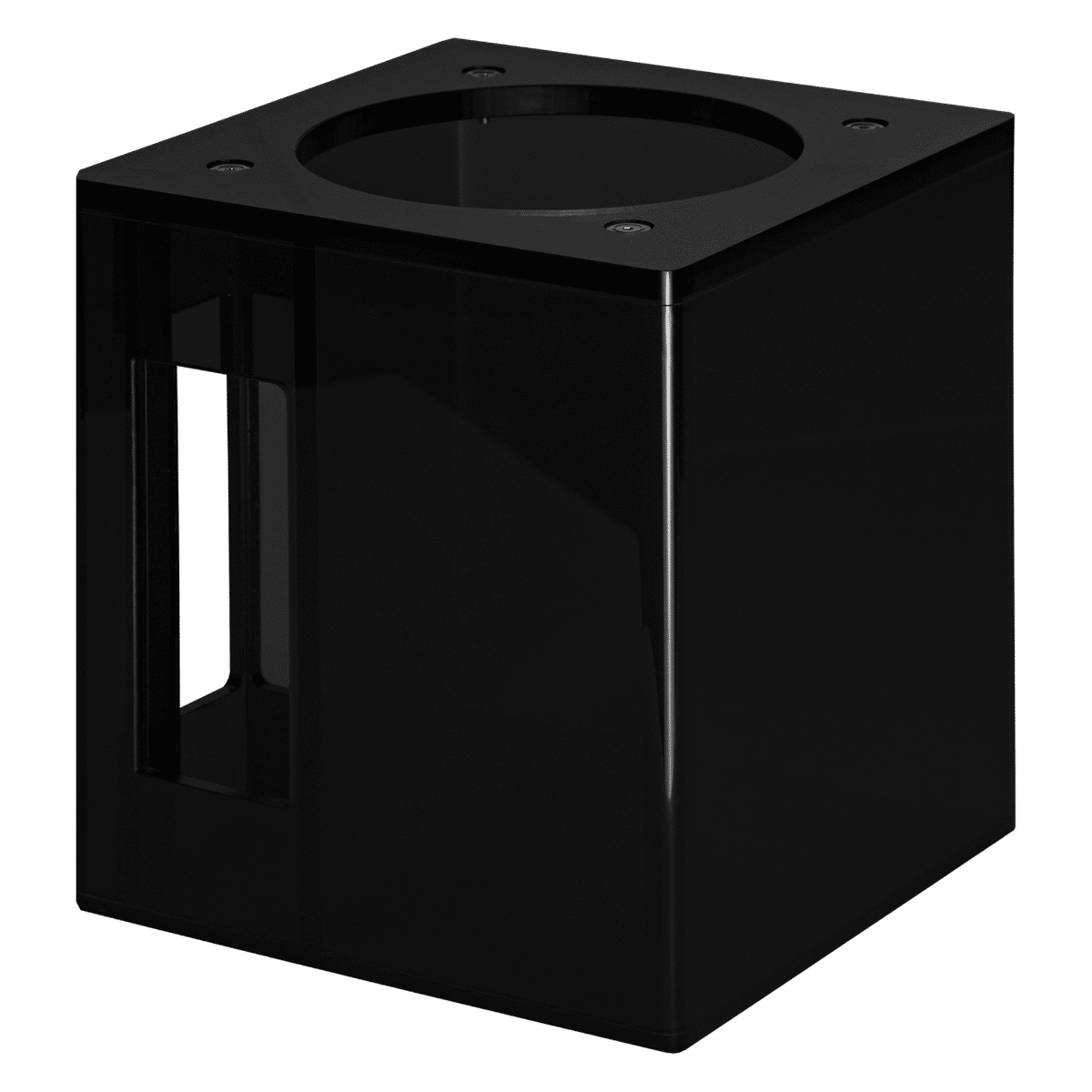 Glass base Hoob Cube Black