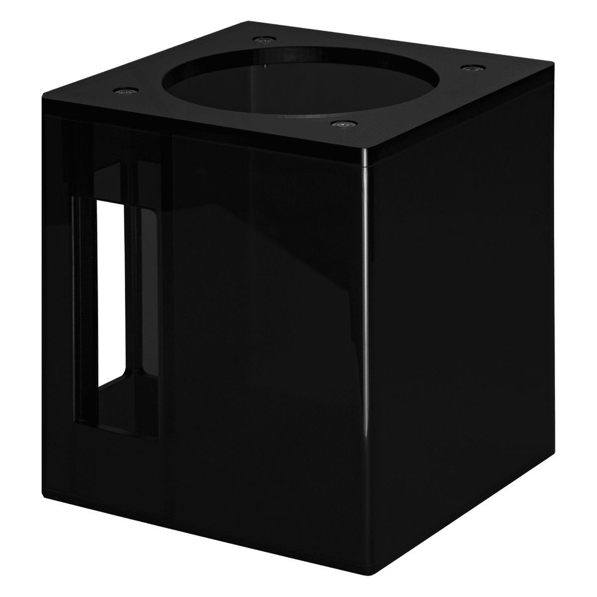 Wazon Hoob Cube Black