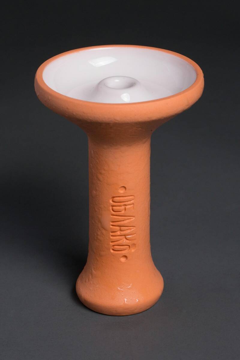 Hookah bowl Oblako Phunnel L Mono Glaze-Orange