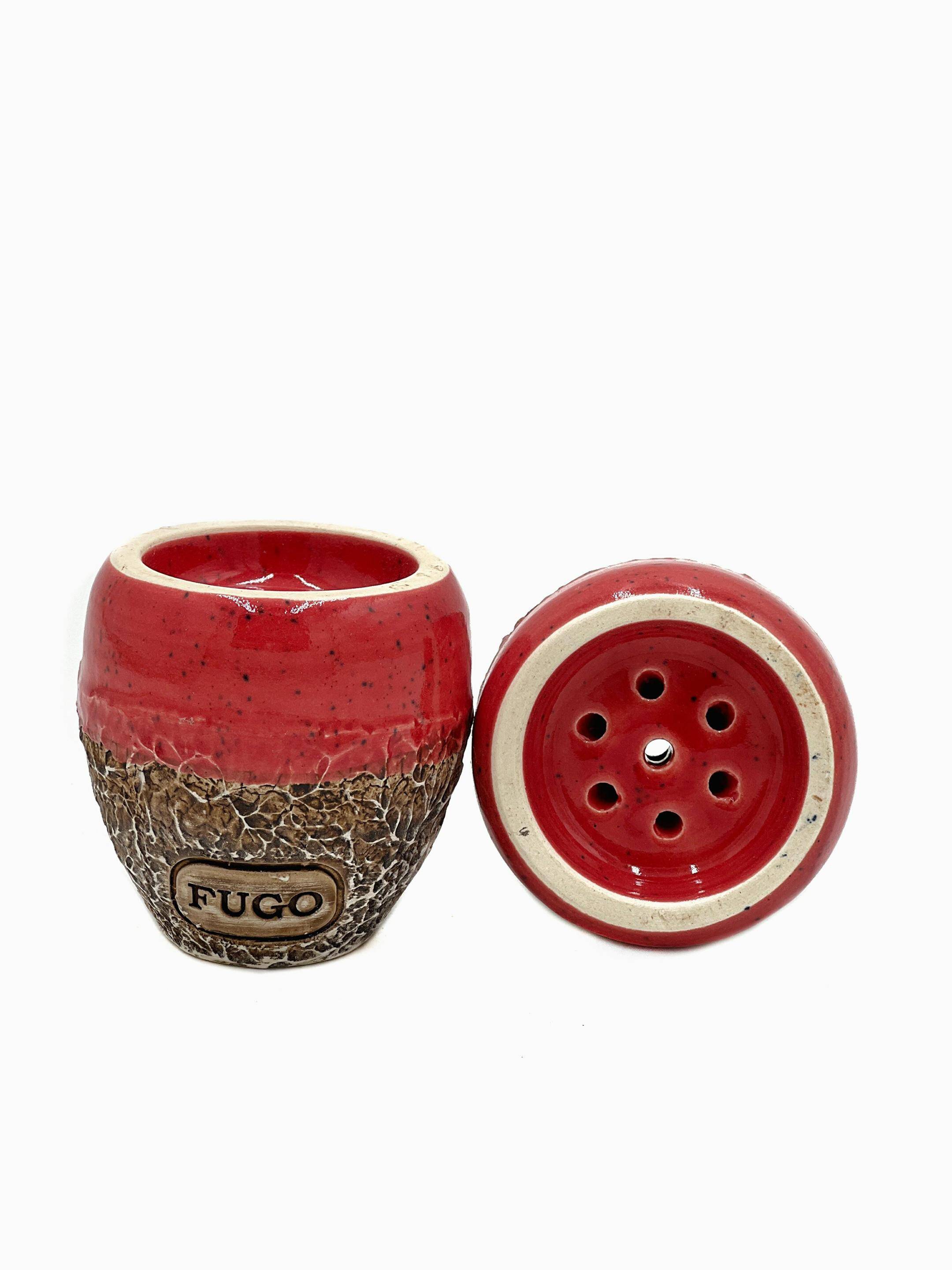 Clay bowl FUGO Amfora Glaze RED WOOD