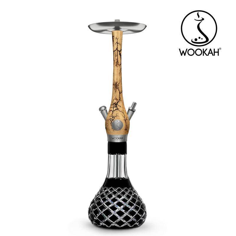Shisha Wookah GROM,vase Check Black