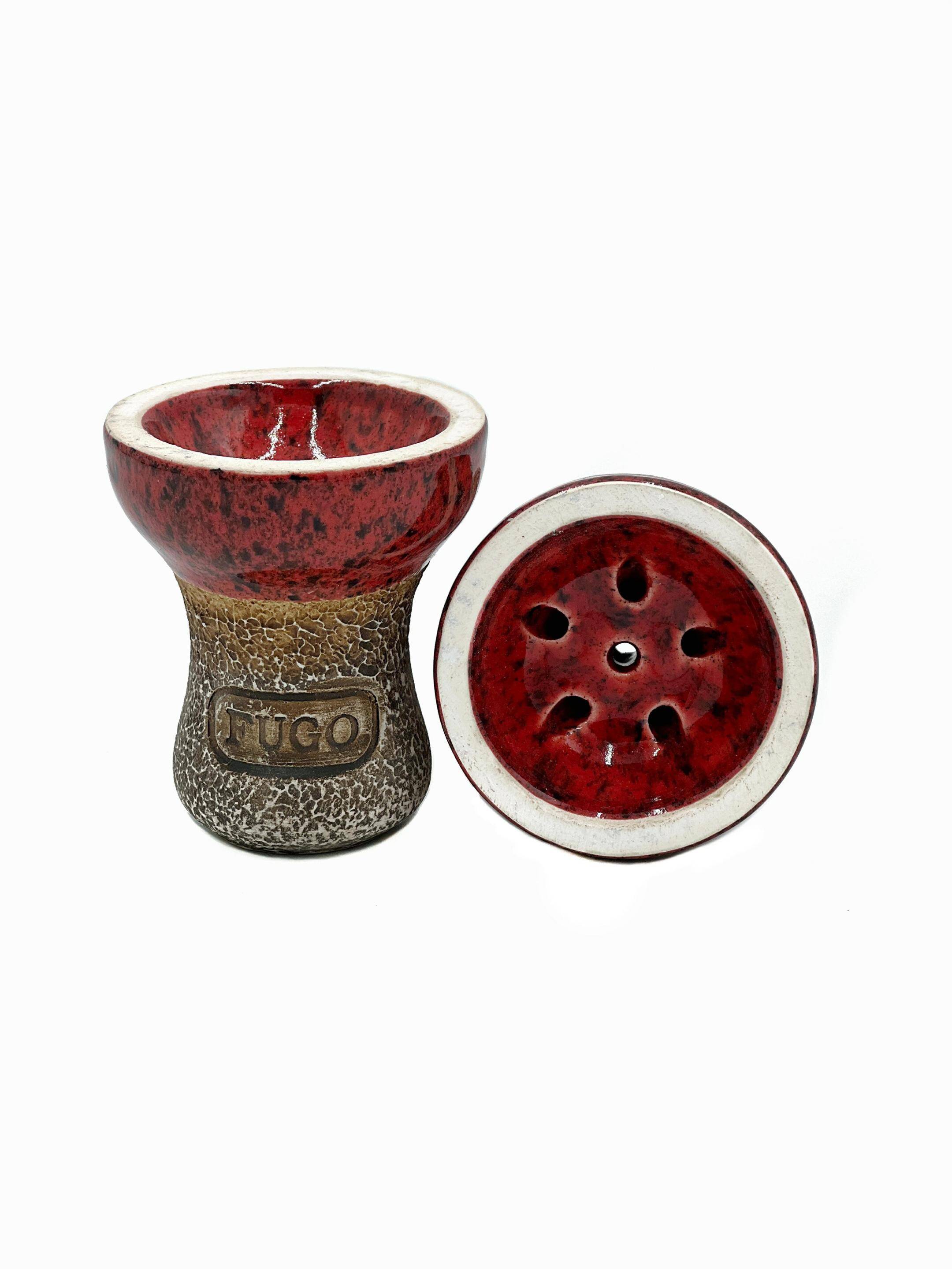 Clay bowl FUGO Turka Glaze RED WOOD