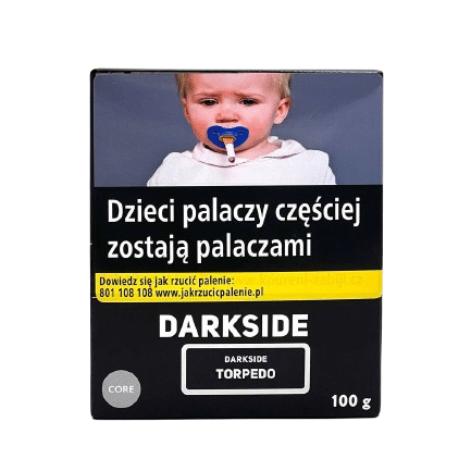 Tytoń DARKSIDE Core TORPEDO 100g (120