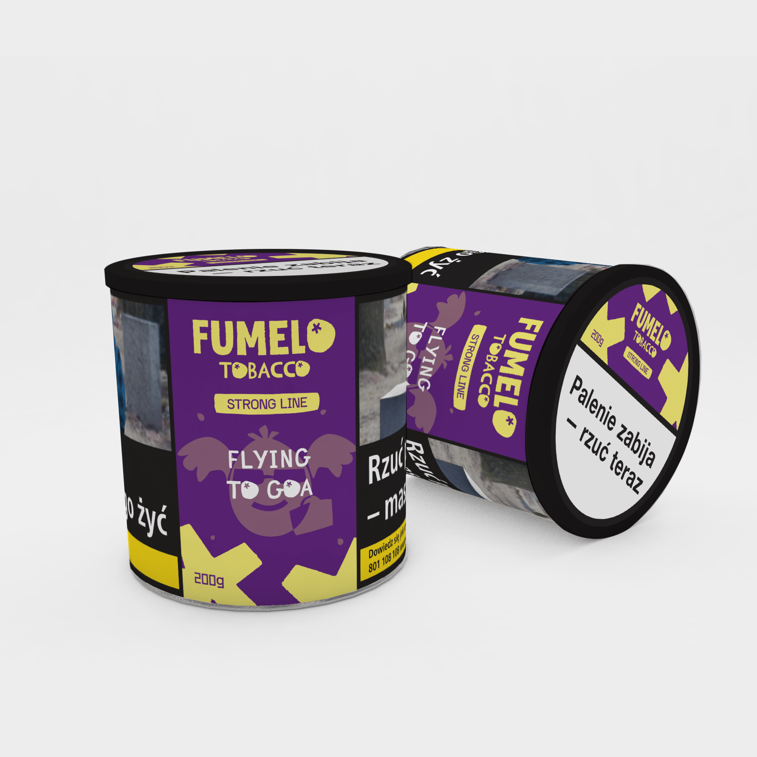 Tytoń FUMELO Dark Line-Flying to Goa,