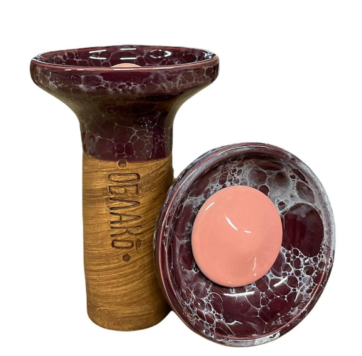 Cybuch Oblako Flow - Pink on Wine Marble