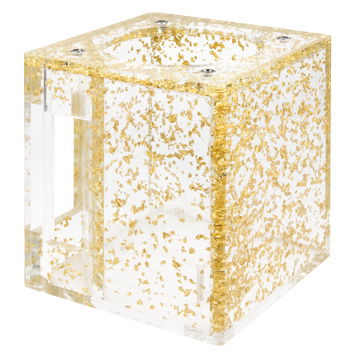 Glass base Hoob Cube Gold
