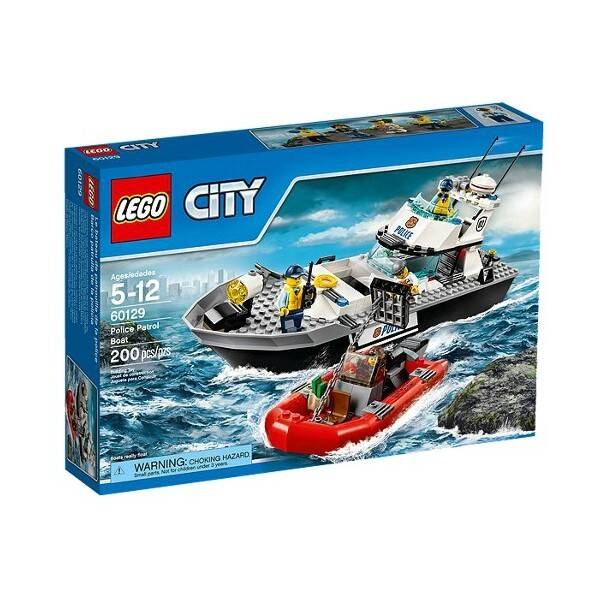Lego City 60129 Policyjna Łódź Patrolowa (Zdjęcie 1)