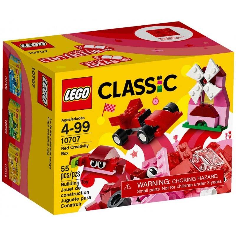 Lego Classic 10707 Czerwony Zestaw Kreatywny (Zdjęcie 1)