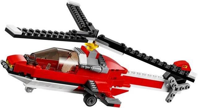 Lego Creator 31047 Śmigłowiec Propeller Plane (Zdjęcie 4)