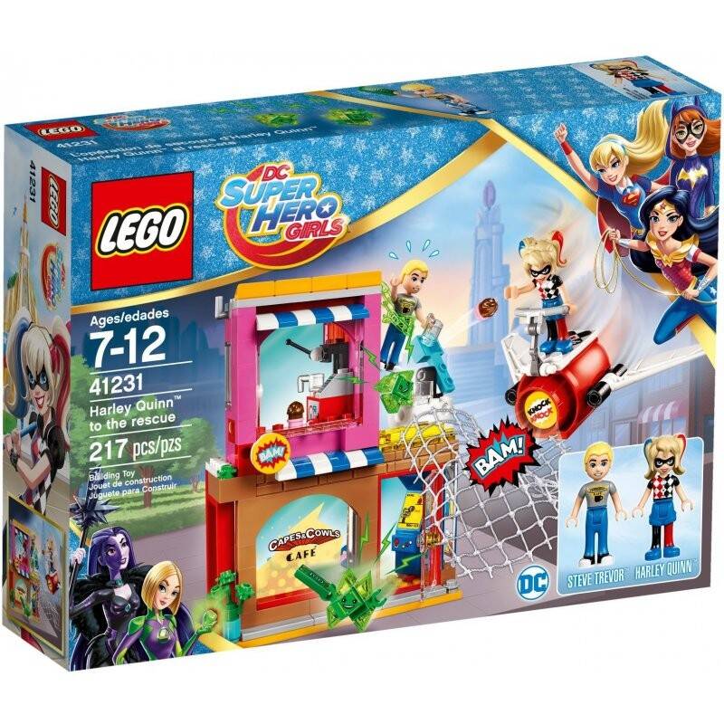Lego Super Hero Girls 41231 Harley Quinn na Ratunek (Zdjęcie 1)