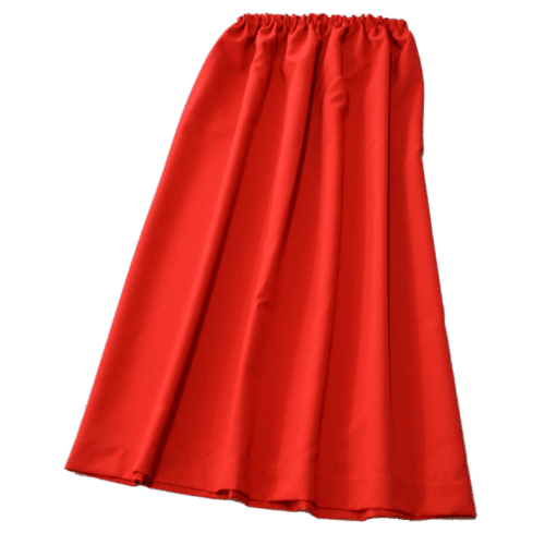 Spódnica ministrancka czerwona 70cm