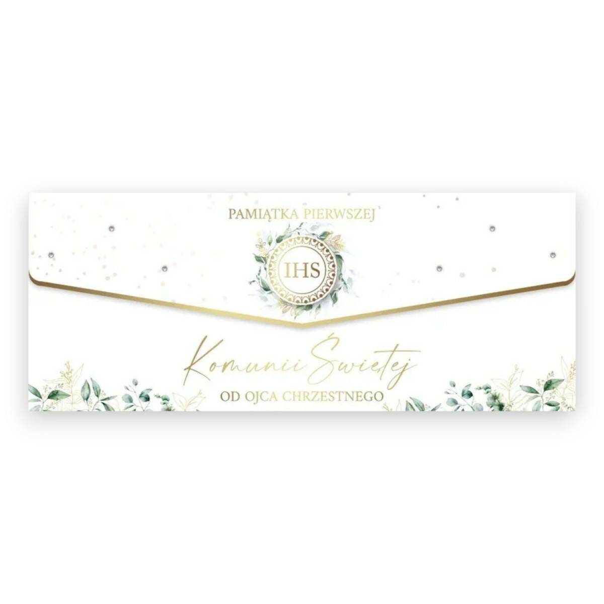 Karnet LUX - 162 Komunia /od Ojca Chrzestnego