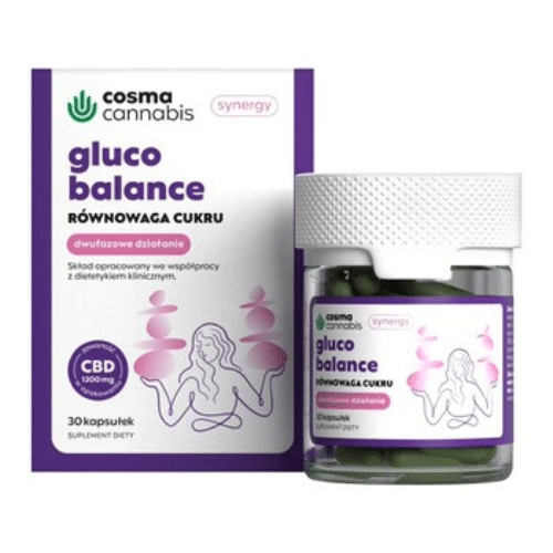 Cosma Cannabis Gluco Balance 30 kapsułek