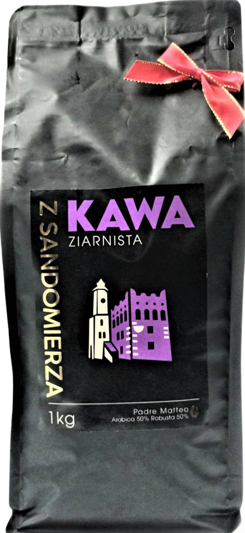 Kawa ziarnista Padre Matteo 1000g /50%