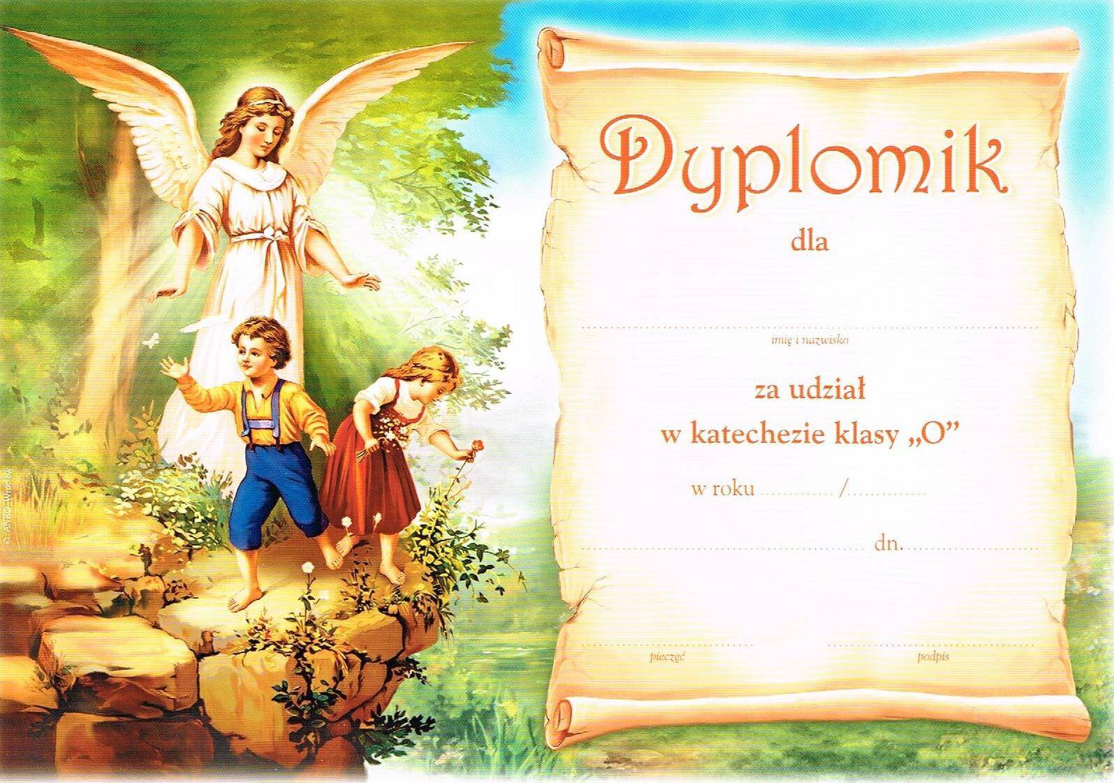 Dyplomik klasa O (wzór 4)