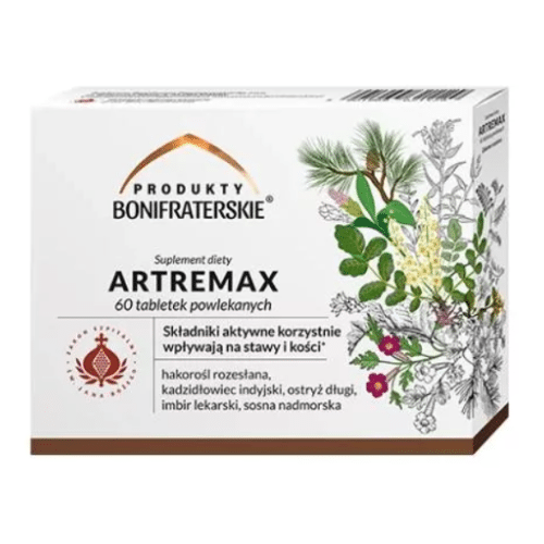 Artremax na stawy i kości 60 tabletek