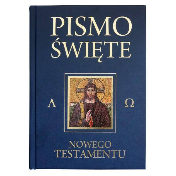 Pismo Św. Nowego Test.-duży druk-granat