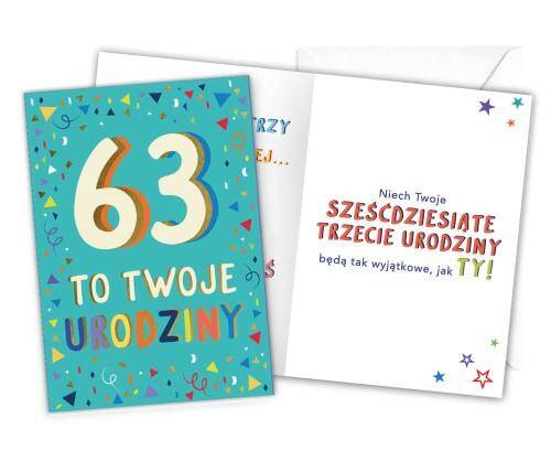 Karnet LKL-069 63 urodziny