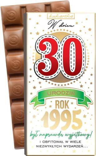 Czekolada Urodziny 30