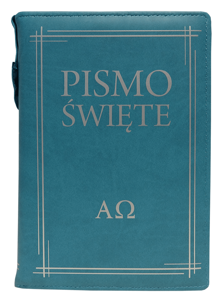 Pismo Święte WDS w etui - turkusowe