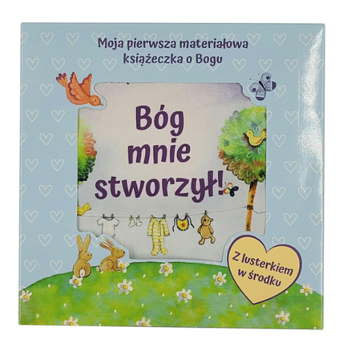 Bóg mnie stworzył - materiałowa książeczka