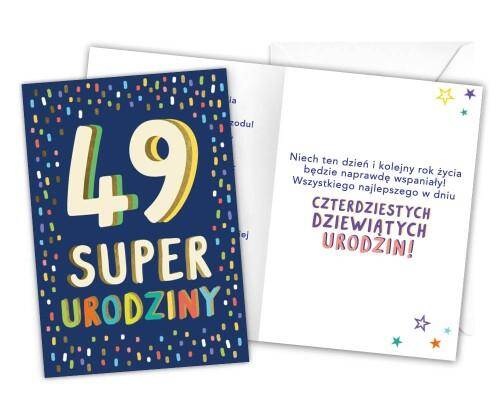 Karnet LKL-053 49 urodziny