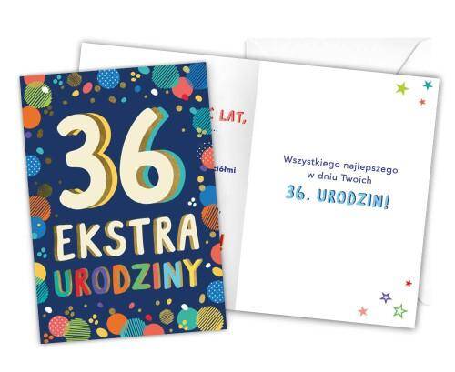 Karnet LKL-039 36 urodziny