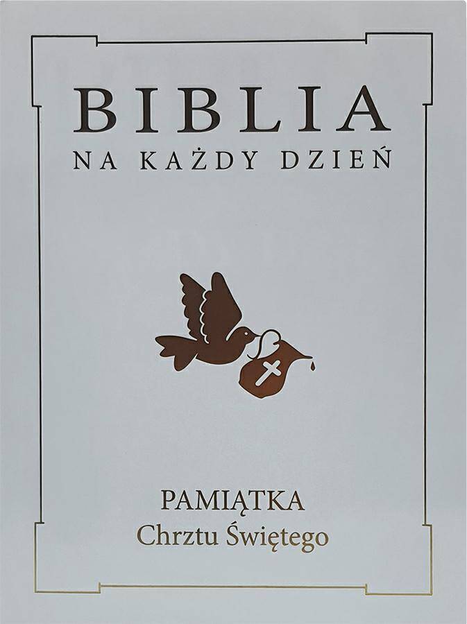 Biblia na każdy dz. Chrzest Obw. złoto