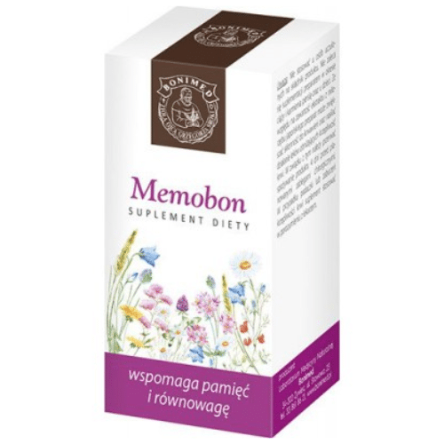 Memobon 60 kaps. pamięć i równowagę 60 kapsułek