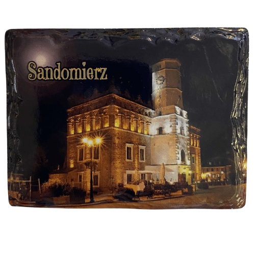 Magnes ceramiczny Sandomierz 4 /Ratusz
