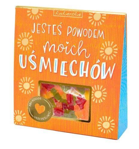 Żelki owocowe 100 g - Jesteś powodem moich uśmiechów
