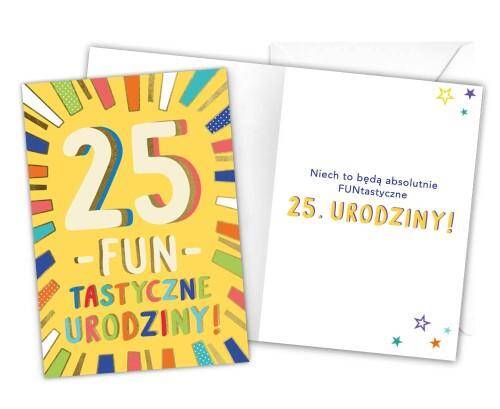 Karnet LKL-027 25 urodziny