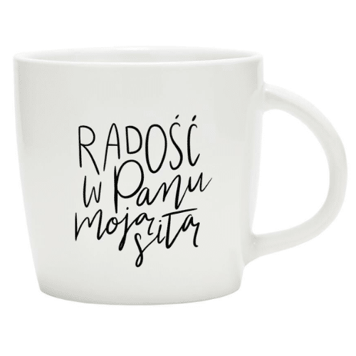Filiżanka SZ - Radość w Panu moją siłą