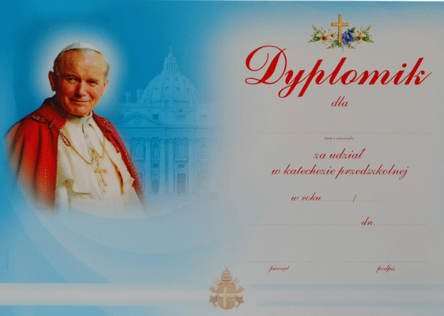 Dyplomik przedszkolaka (wzór 8)