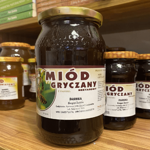 Miód gryczany 1,25kg
