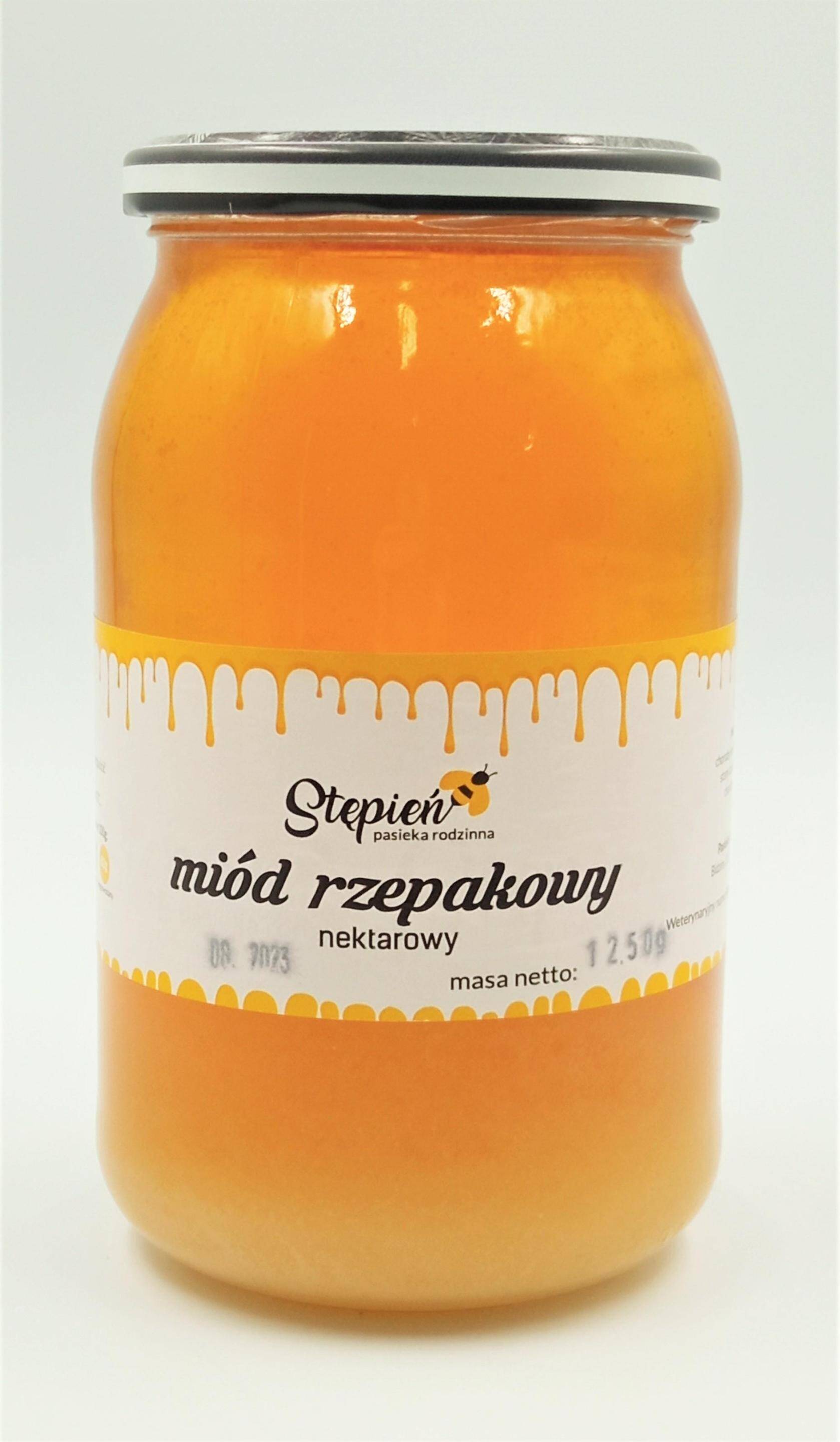 Miód rzepakowy 900 ml