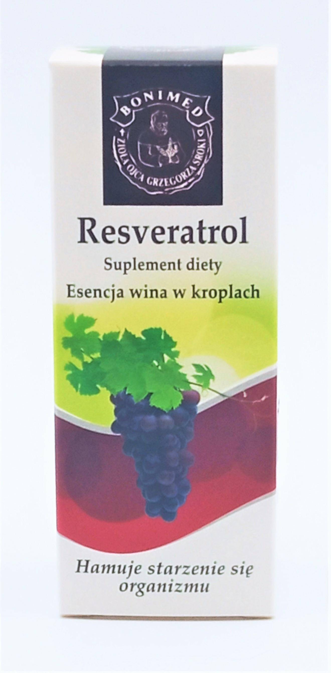 Resveratrol 20 ml - krople