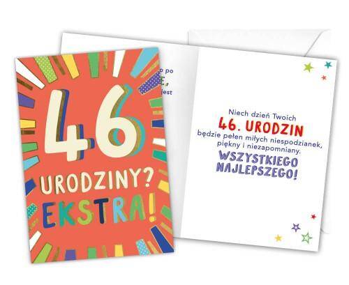 Karnet LKL-050 46 urodziny