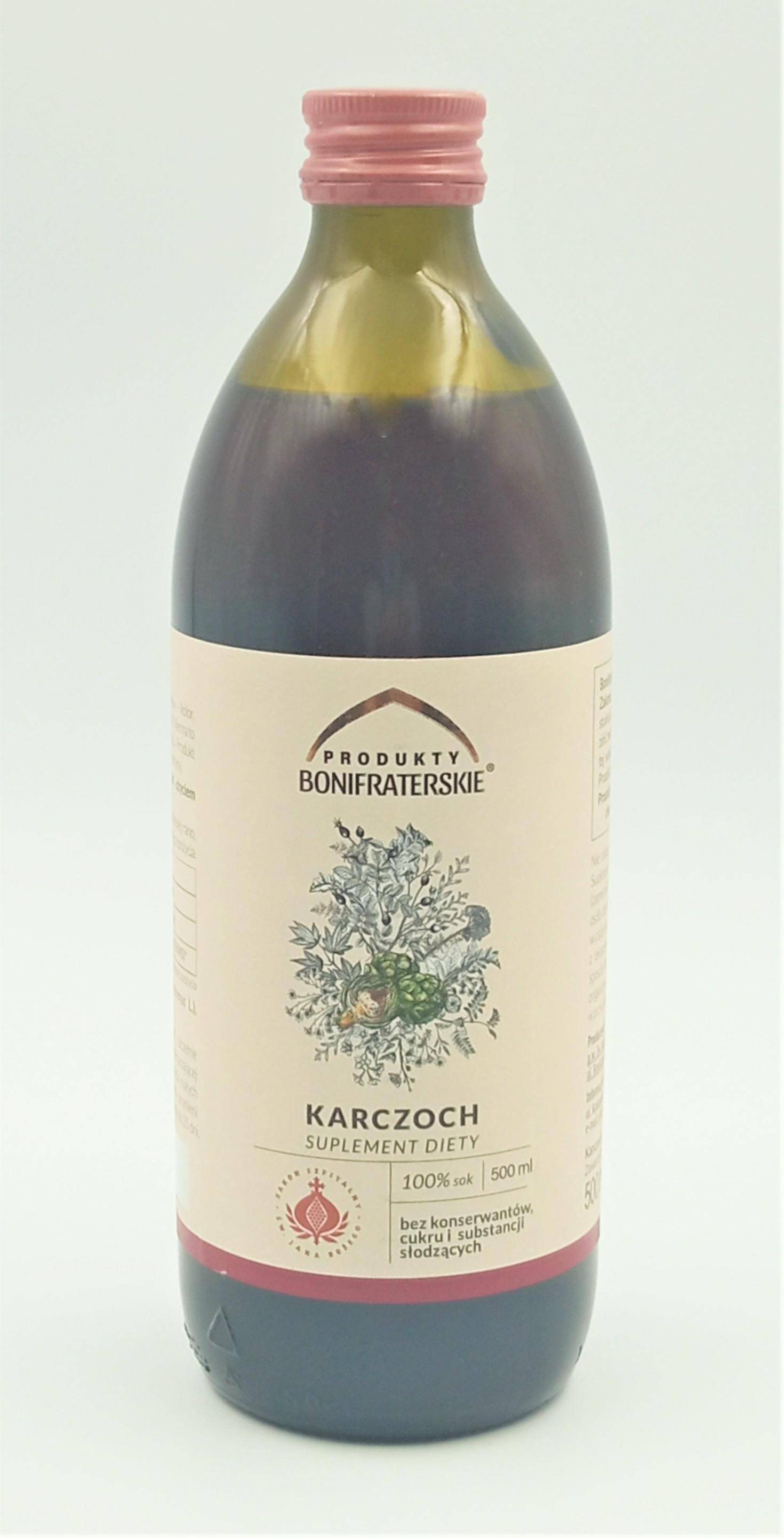 Karczoch 500 ml - sok BF