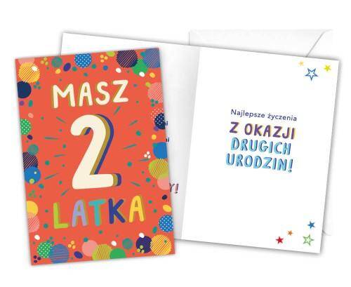 Karnet LKL-003 2 urodziny