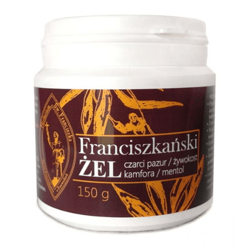 Żel czarci pazur z żywokostem i kamforą 150g