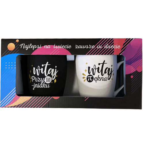 Kubek komplet ON&ONA Witaj