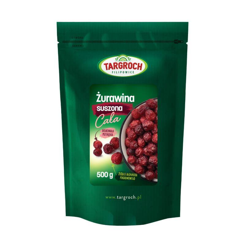 Żurawina Suszona Cała 500g