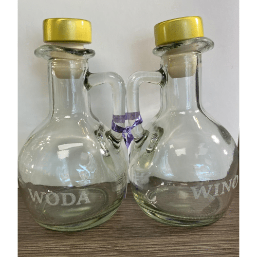Ampułka szaklana WINO+WODA (korek