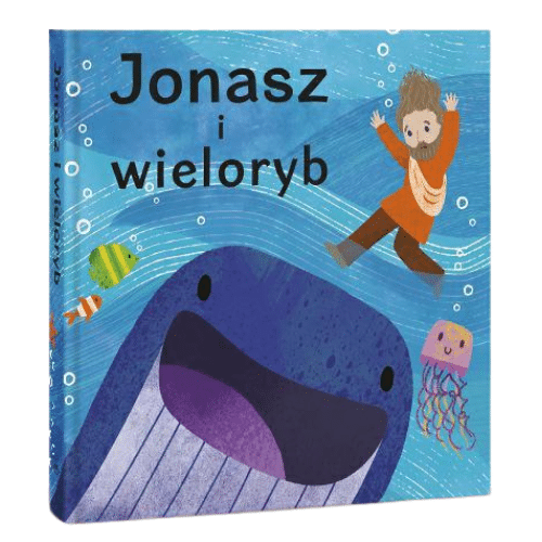 Jonasz i wieloryb. Magiczne ilustracje zmieniające kolor w wodzie